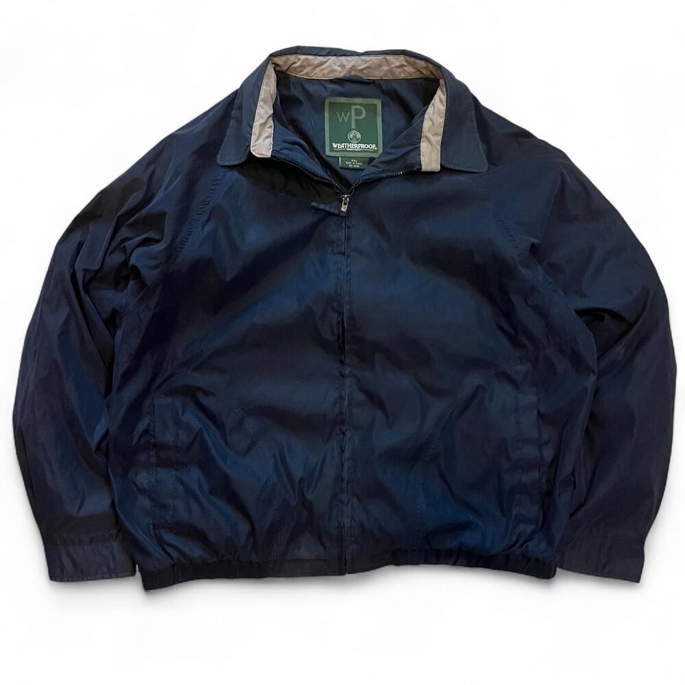 Weatherproof Navy Utility Jacket Men’s XXL Lightweight Outdoor Gorpcore